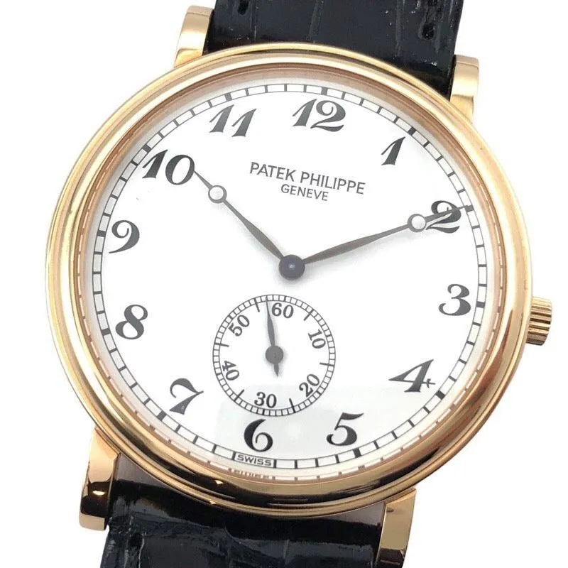 Patek Philippe Calatrava Officer 5022R-010 White Watch Unisex Used