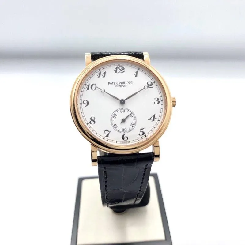 Patek Philippe Calatrava Officer 5022R-010 White Watch Unisex Used