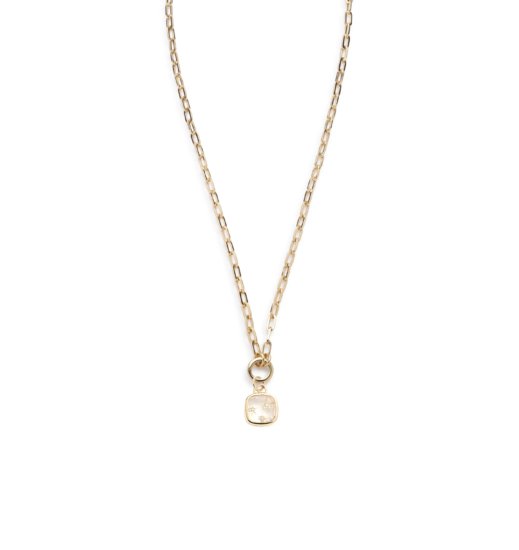 Per Aspera Ad Astra - Dream : Refined Open Clip Chain Necklace