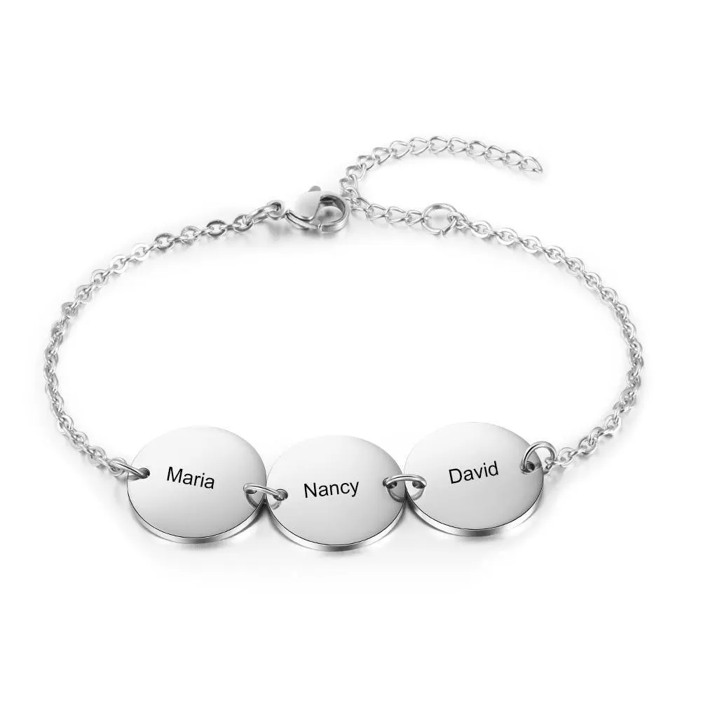 Personalized Stainless Steel Jewelry for Women Attractive Bracelets for Women