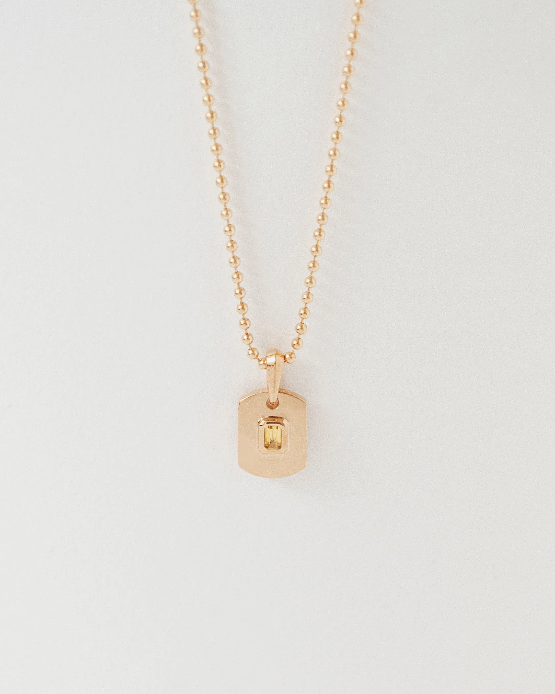 PICNIC NECKLACE | CITRINE