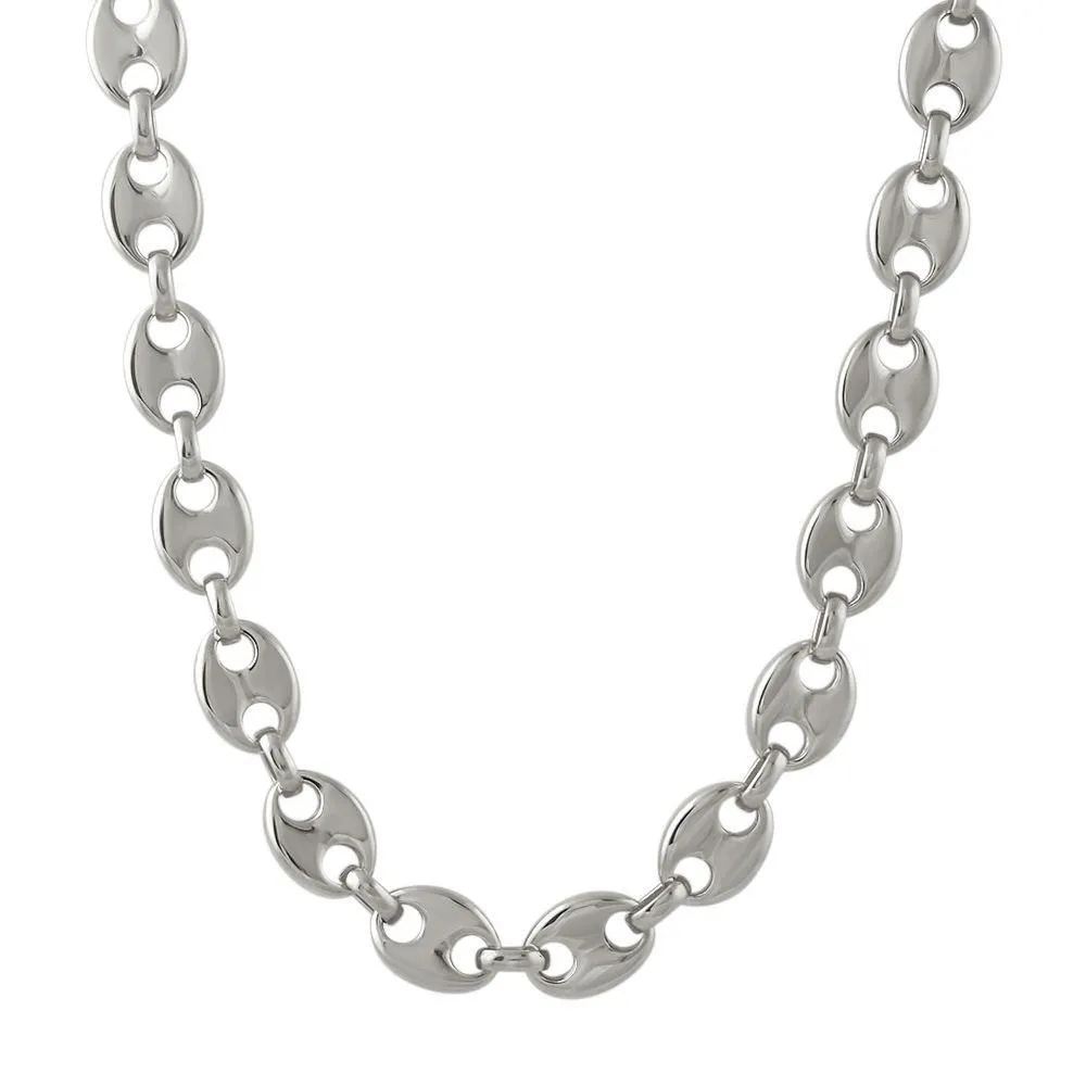 Pignose Bubble Mariner Polished Hip Hop Chain