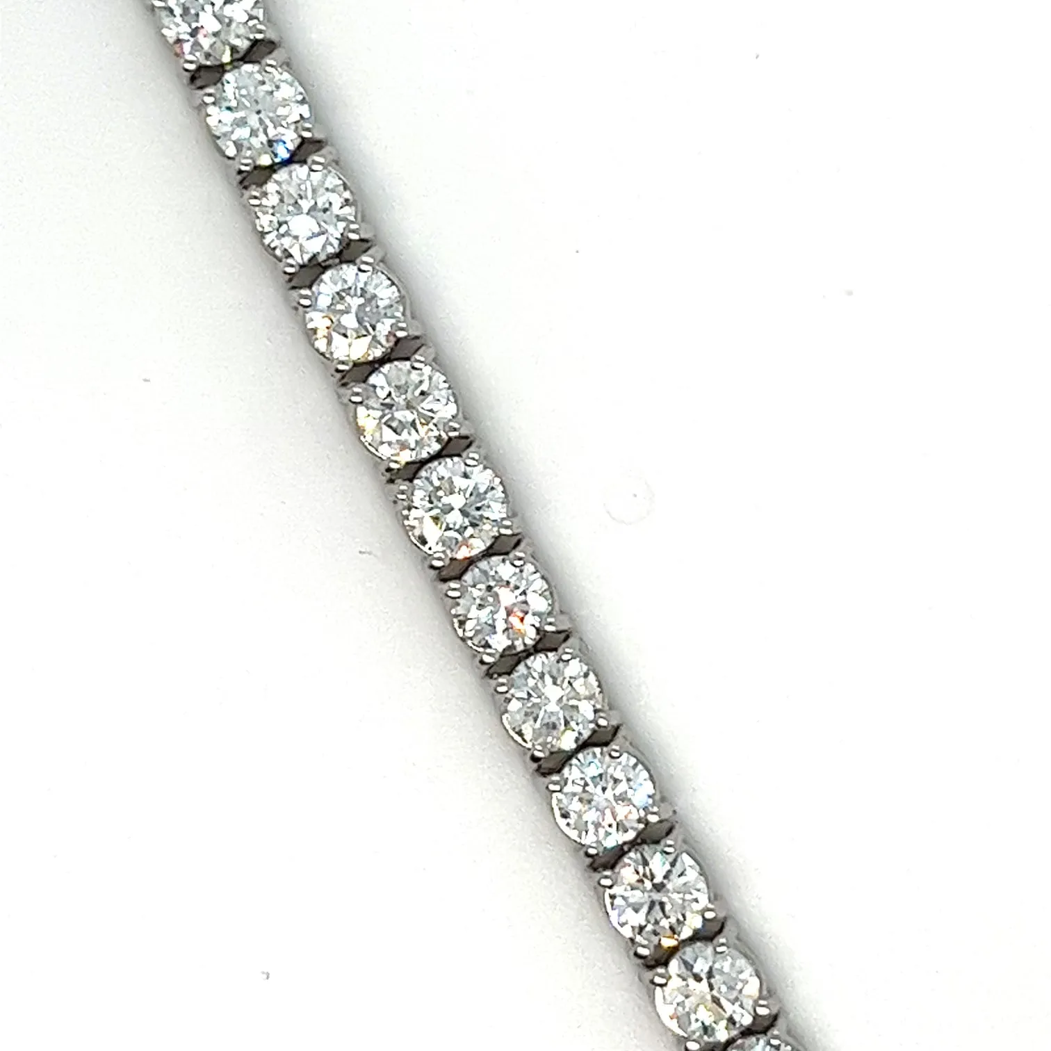 Platinum Tennis Bracelet