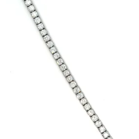 Platinum Tennis Bracelet