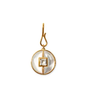 Porto Pendant in Mother-of-Pearl