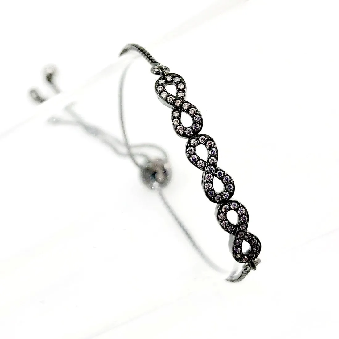 "Always Linked" Bracelet (Gunmetal Tone)