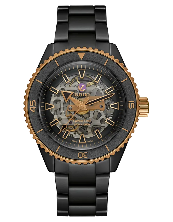 Rado - Captain Cook High-Tech Ceramic Skeleton - R32192152 - 789045