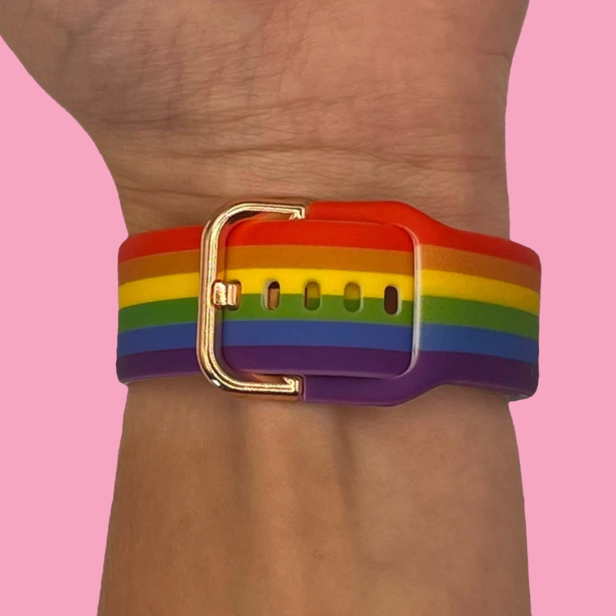 Rainbow Watch Straps compatible with the OnePlus Watch