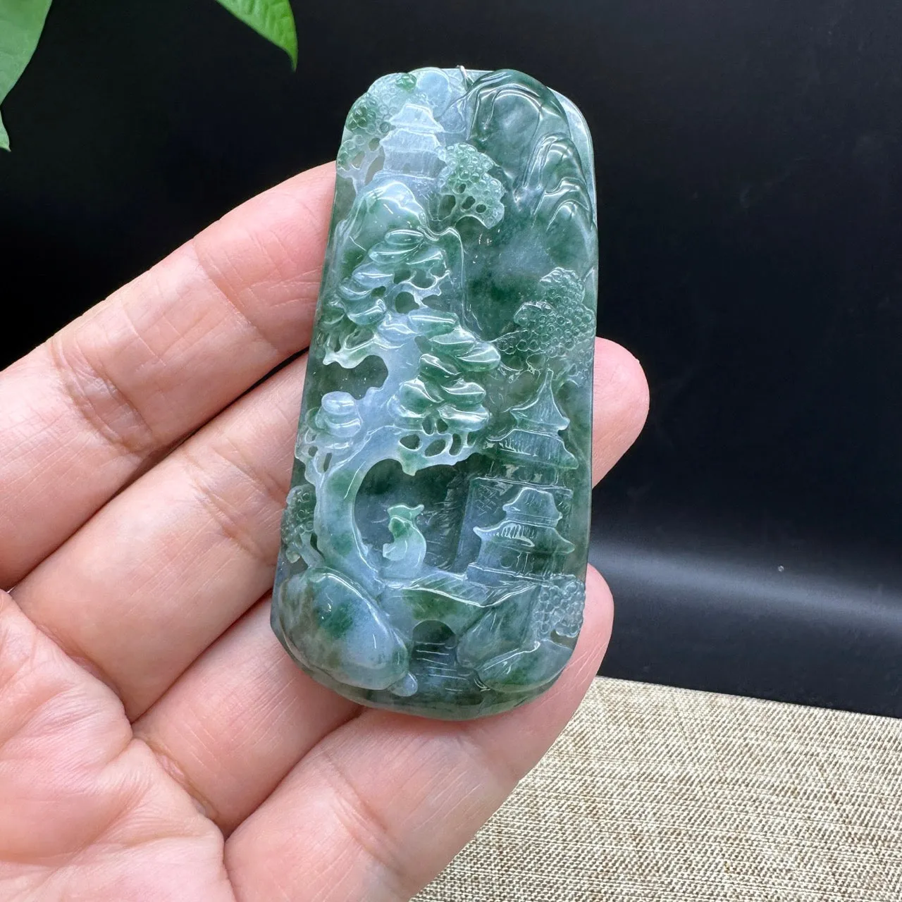 RealJade® Co. Genuine Jadeite Jade Pendant Necklace