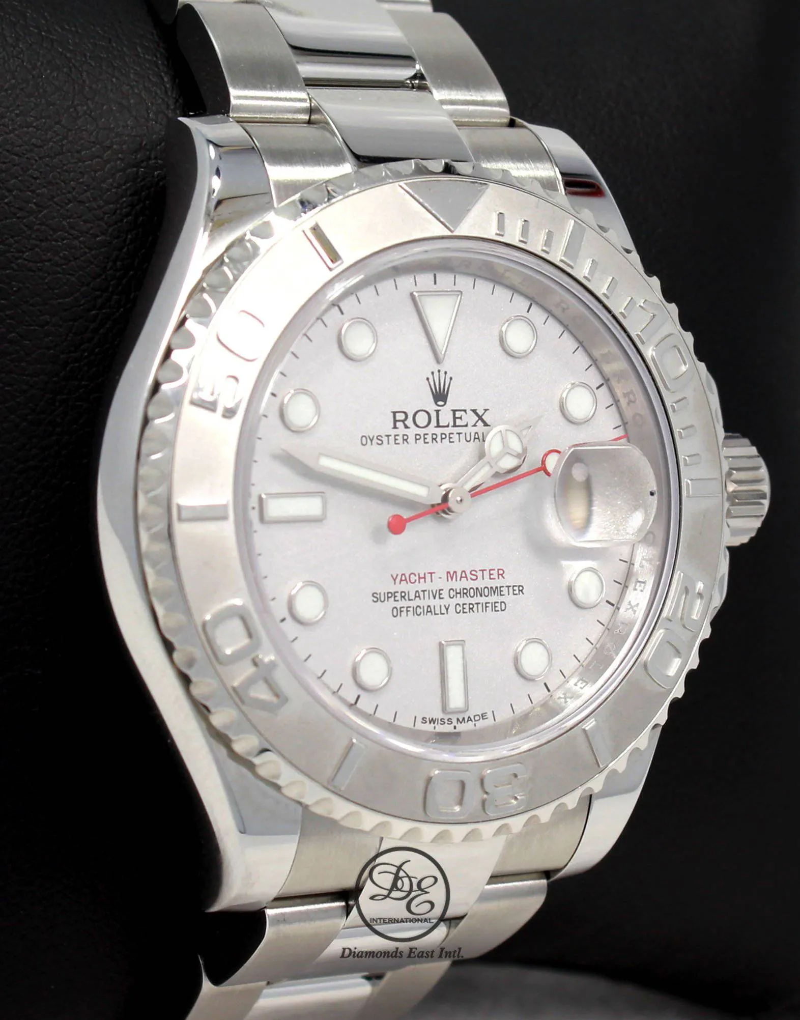 Rolex Yacht-Master Platinum Bezel 116622 PAPERS