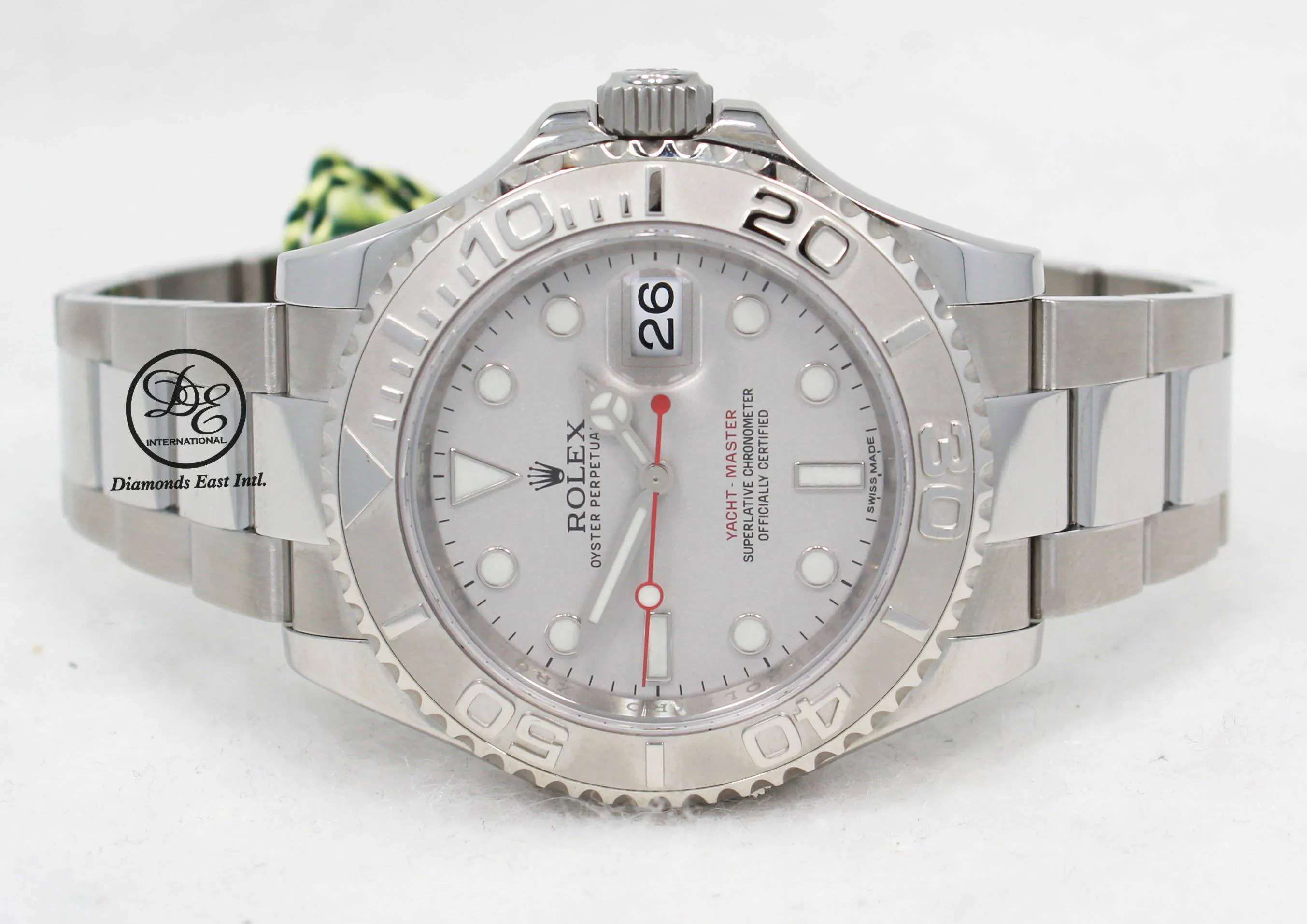 Rolex Yacht-Master Platinum Bezel 116622 PAPERS