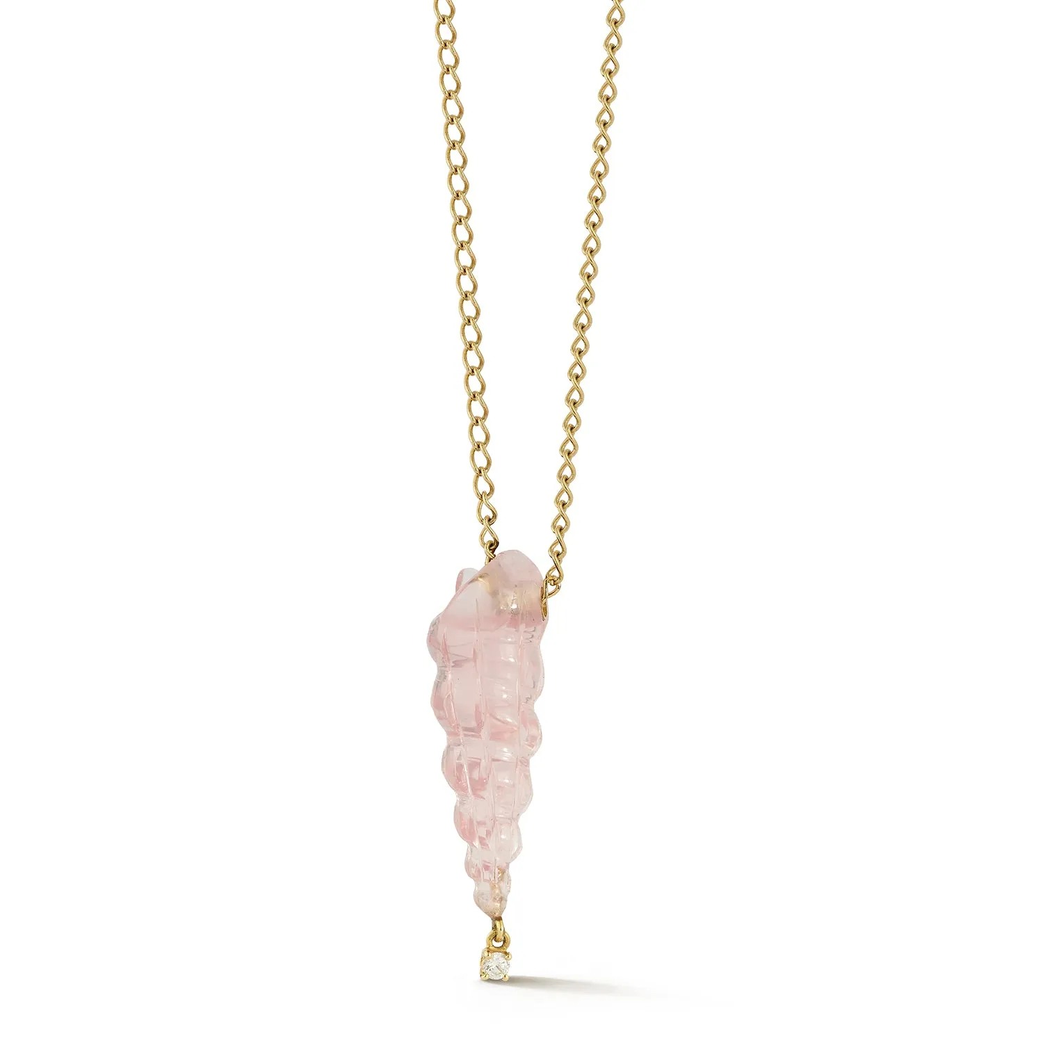 Rose Quartz Gustavia Necklace