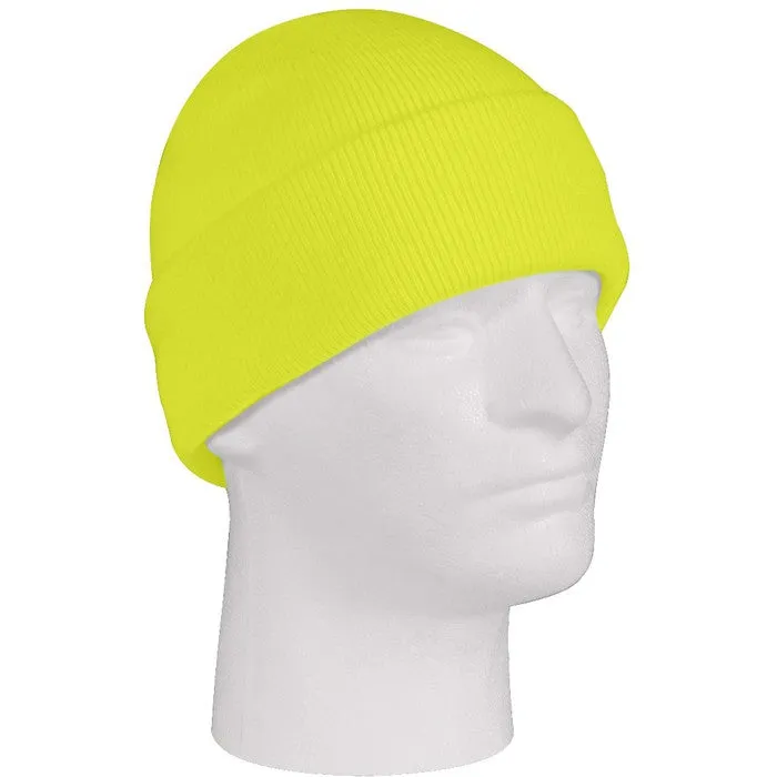 Safety Green - High Visibility Military Watch Cap - Acrylic