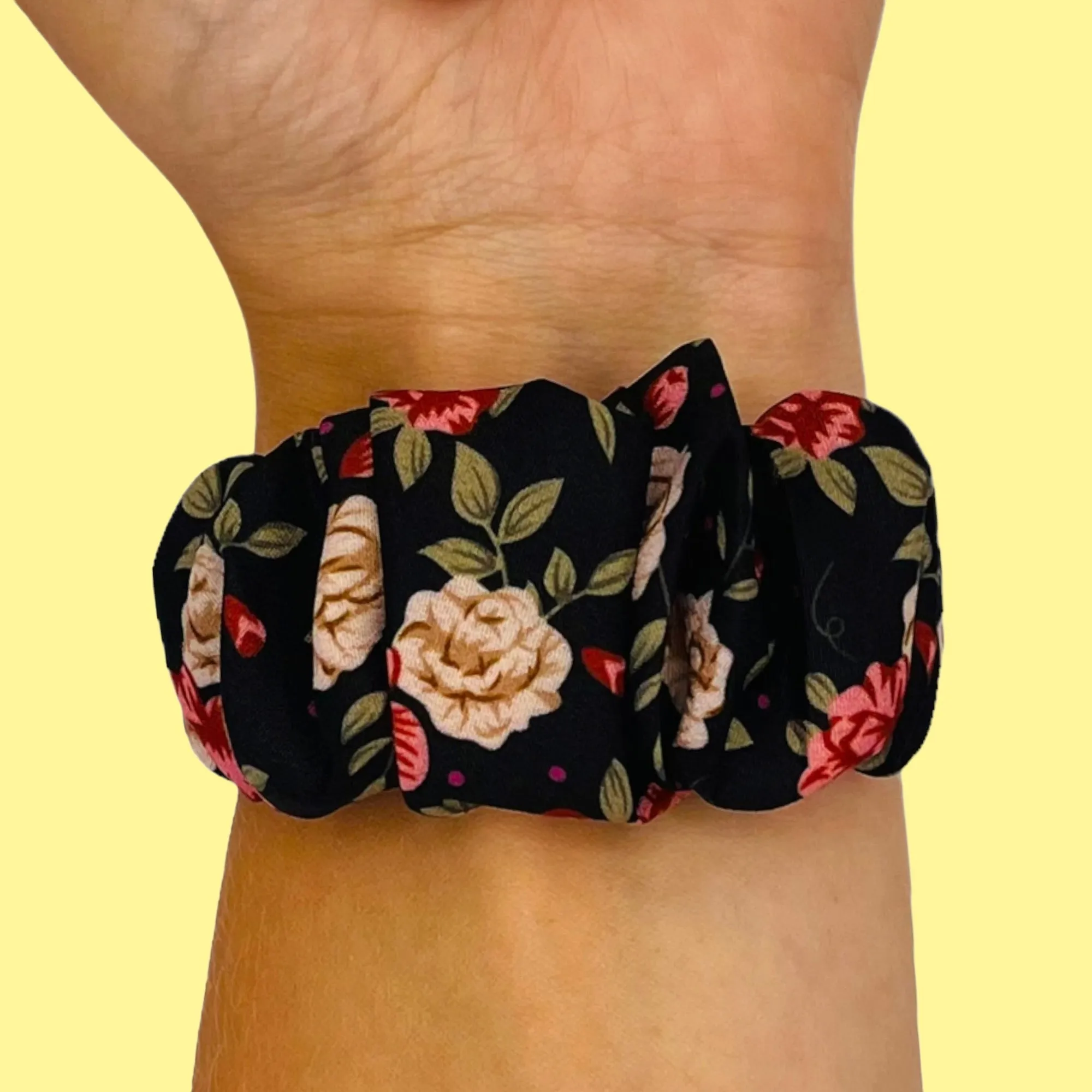 Scrunchies Watch Straps Compatible with the Fossil 18mm Range