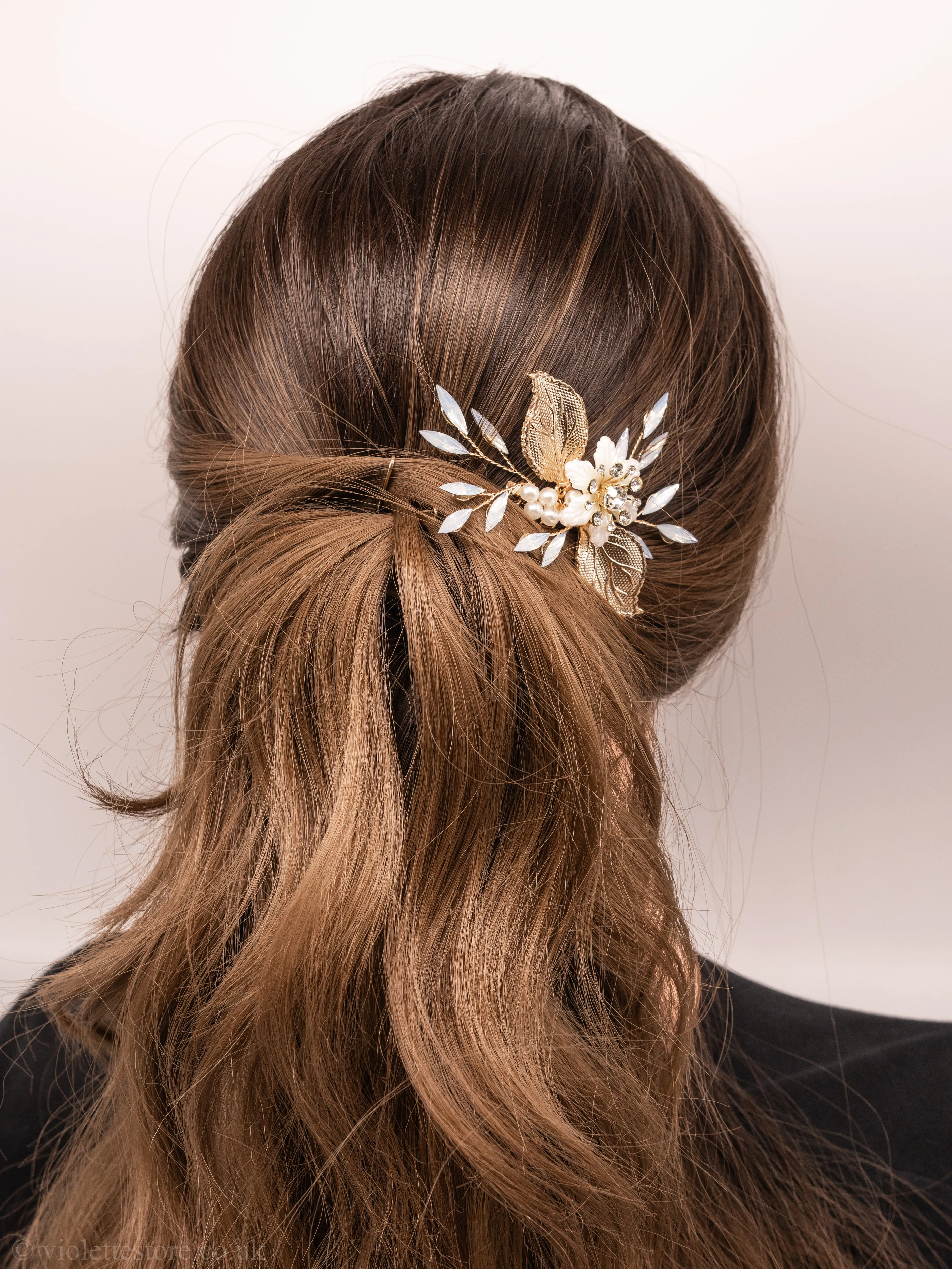 Selena Bride Hair Comb