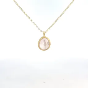 Shade Rose Quartz Necklace