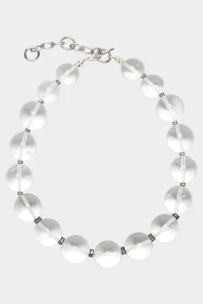 Silver Moon Collar, Crystal