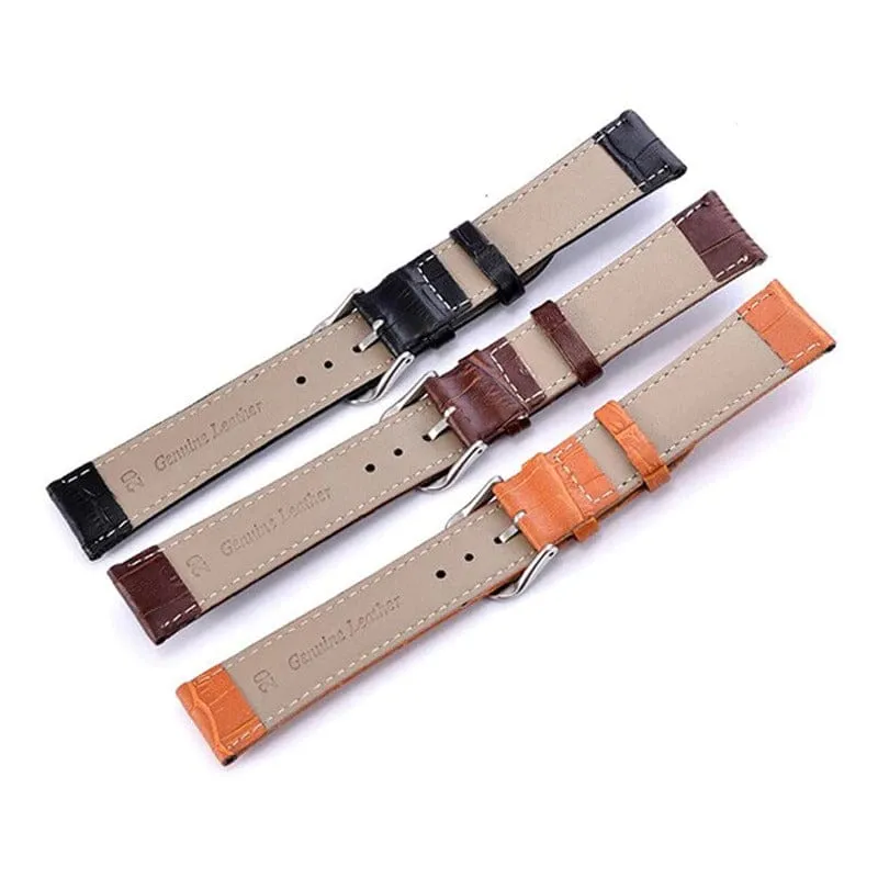 Snakeskin Leather Watch Straps Compatible with the Olympic 22mm Range