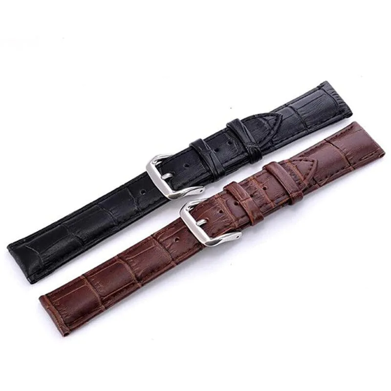 Snakeskin Leather Watch Straps Compatible with the Olympic 22mm Range