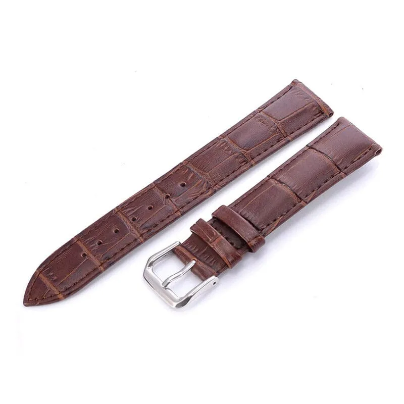 Snakeskin Leather Watch Straps Compatible with the Olympic 22mm Range