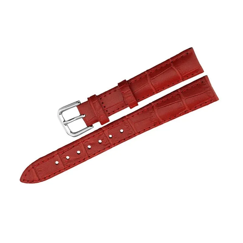 Snakeskin Leather Watch Straps Compatible with the Olympic 22mm Range