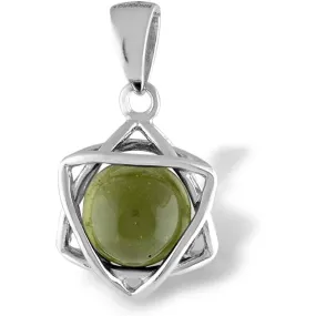 Starborn Genuine Moldavite Sphere Pendant