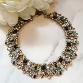 STORM Black & Gold Statement Necklace