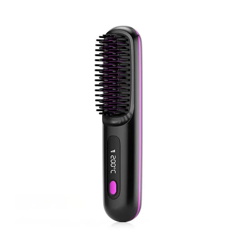 Straightening Brush Experience the Freedom to Style your Hair Anywhere