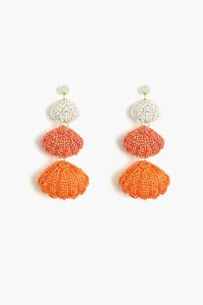 Sunset Seashell Earring