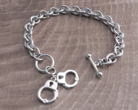 Teardrop Toggle Bracelet with MiniCuffs