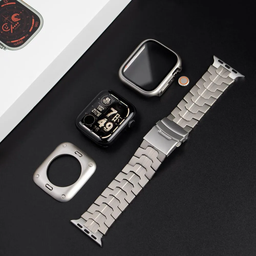 Titanium Chronolink Bracelet For Apple Watch