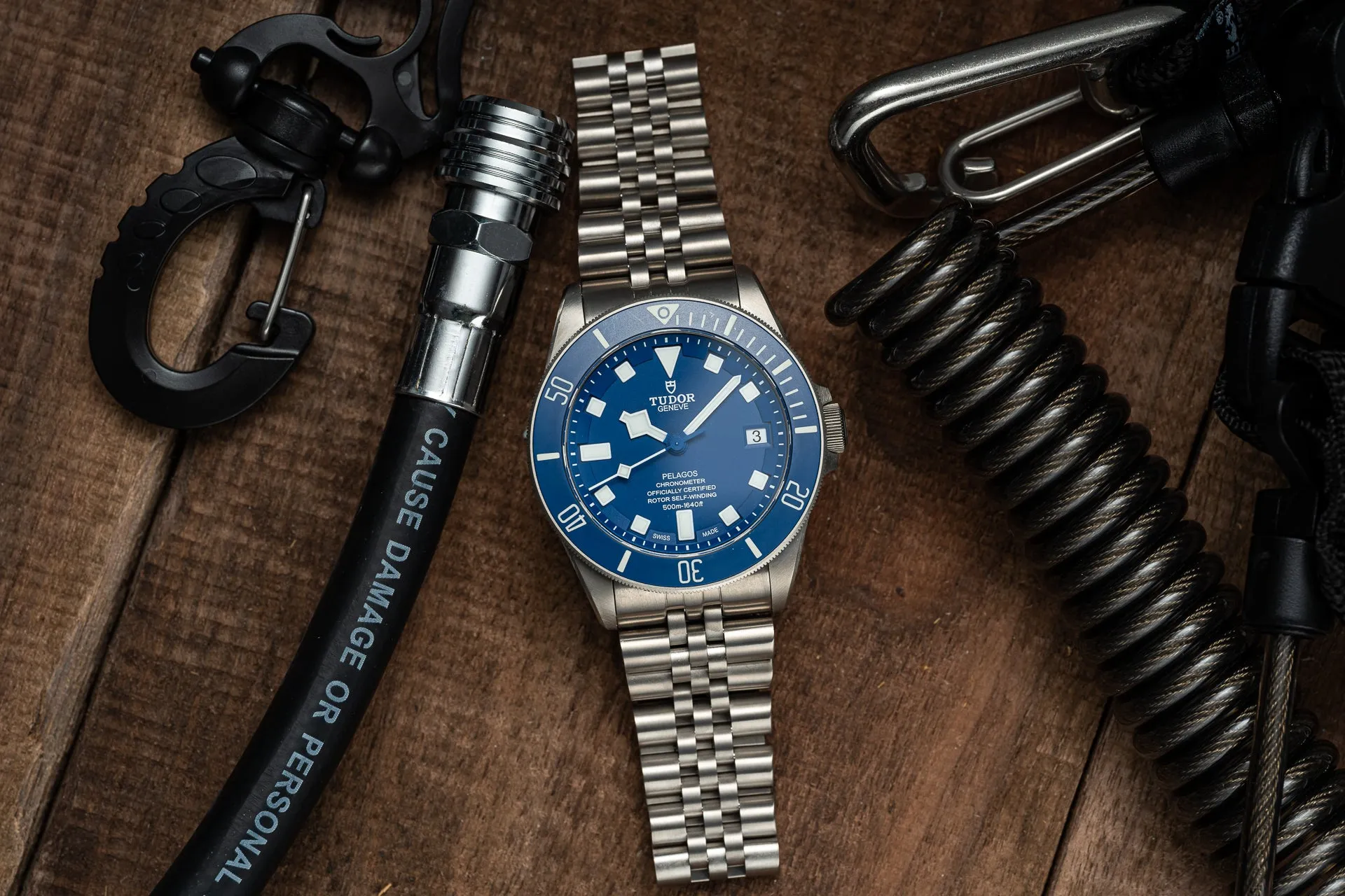 Titanium Executive Bracelet for LARGER WRIST (for the Tudor Pelagos 42mm)