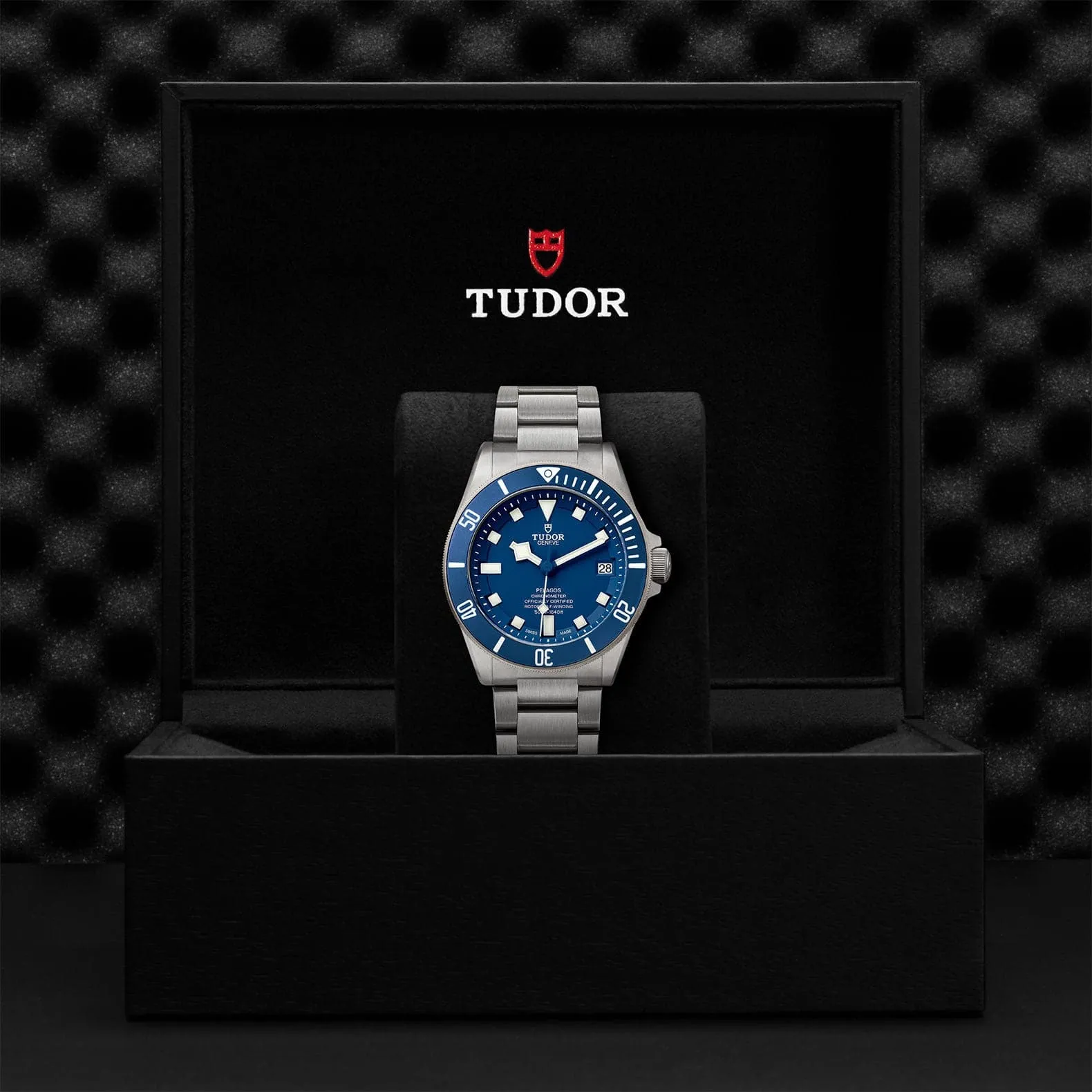 TUDOR Pelagos, Ceramic Matt Blue Disc, Titanium Bracelet