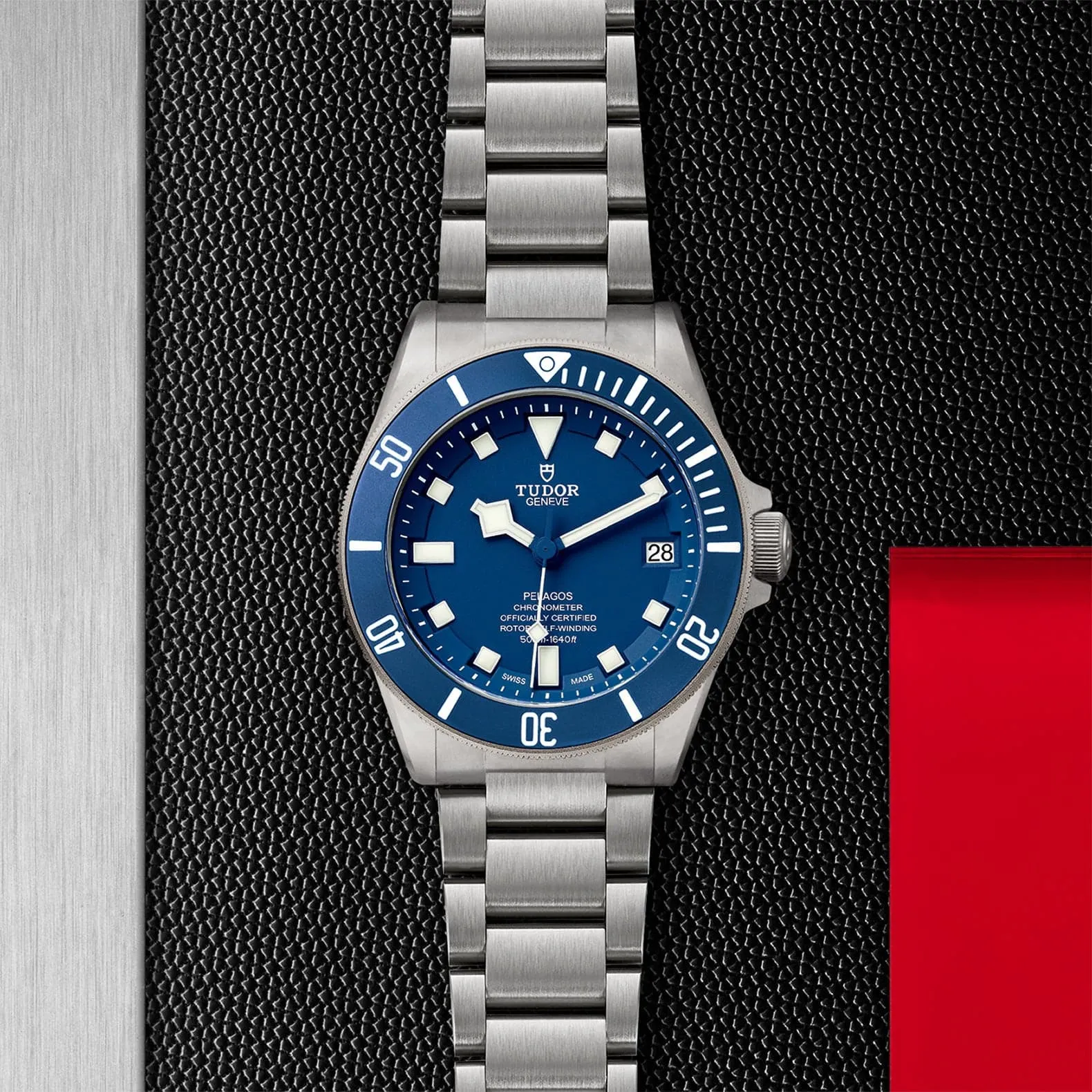 TUDOR Pelagos, Ceramic Matt Blue Disc, Titanium Bracelet