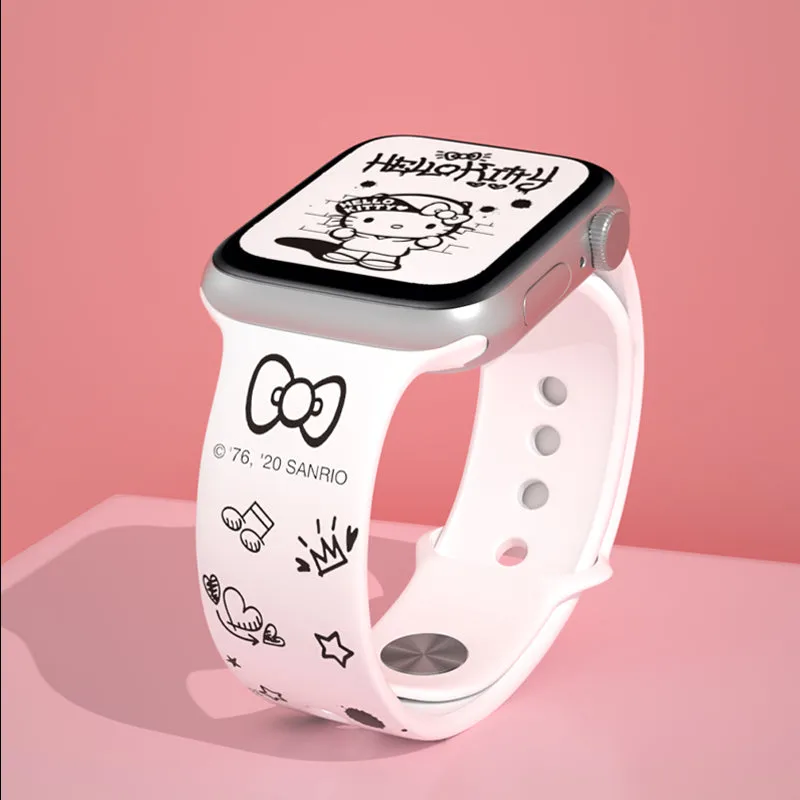 UKA Hello Kitty Replacement Strap Wristband Apple Watch Band