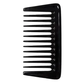 Wide Tooth 4 Inch Hard Rubber Comb -C5-H