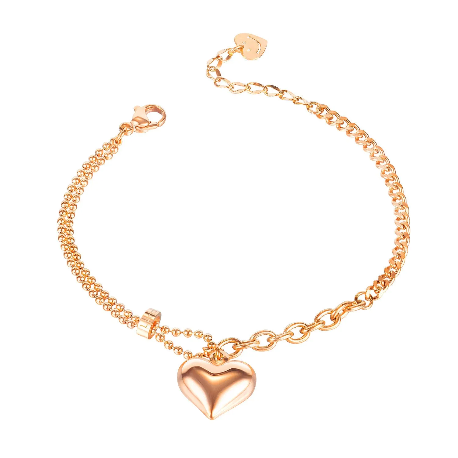 Women's Fashion Beautiful Heart Bracelet