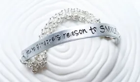 You're Someone's Reason To Smile | Half Cuff Bracelet